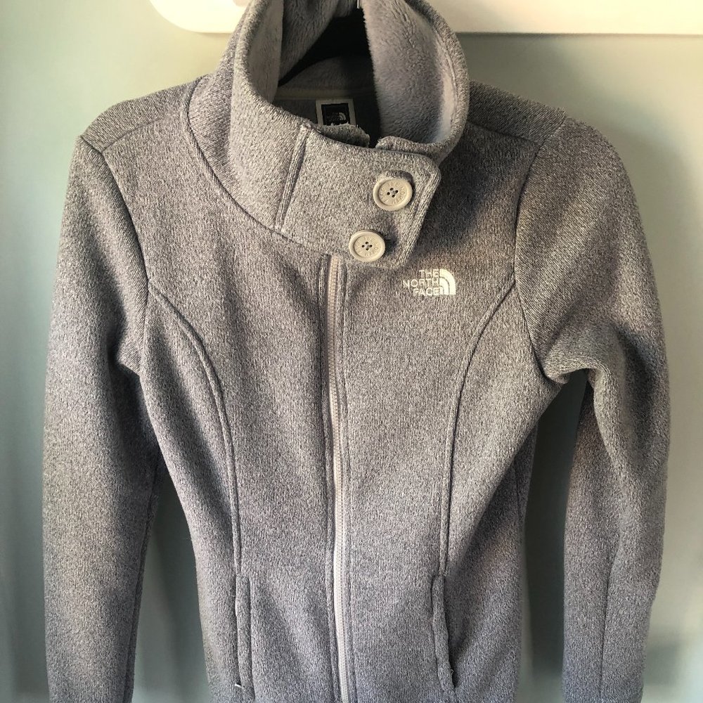 Northface Women's Funnel Neck Zip Up Jacket